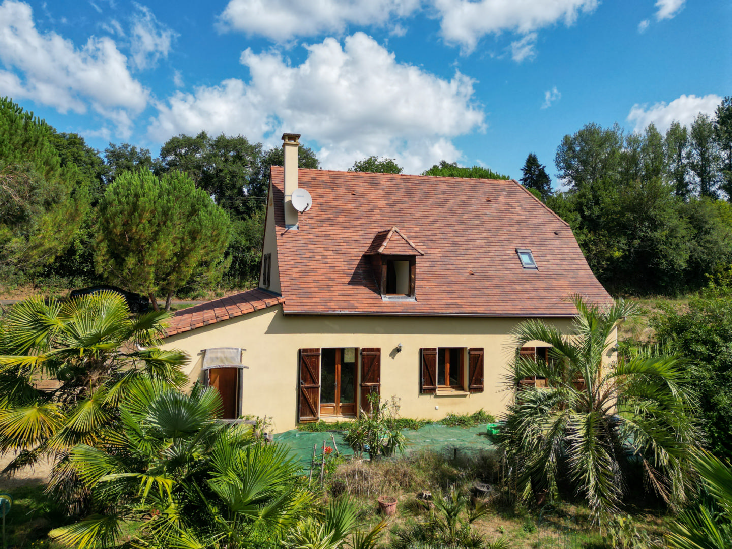 SECTEUR GOURDON - Au calme, agréable et lumineuse Maison contemporaine sur 4220 m² arborés 