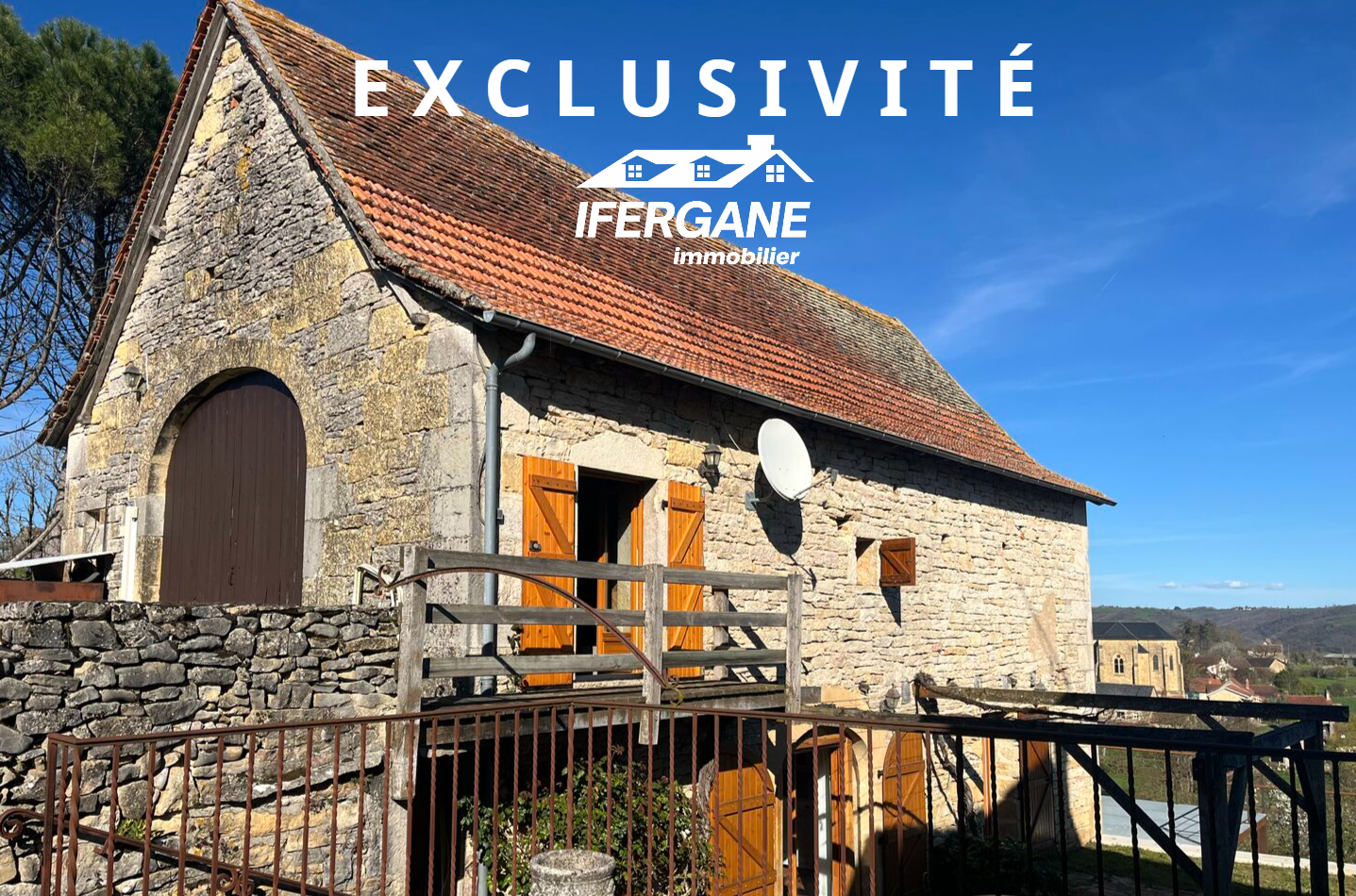 EXCLUSIVITÉ - Maison en pierre - SECTEUR CAPDENAC-GARE