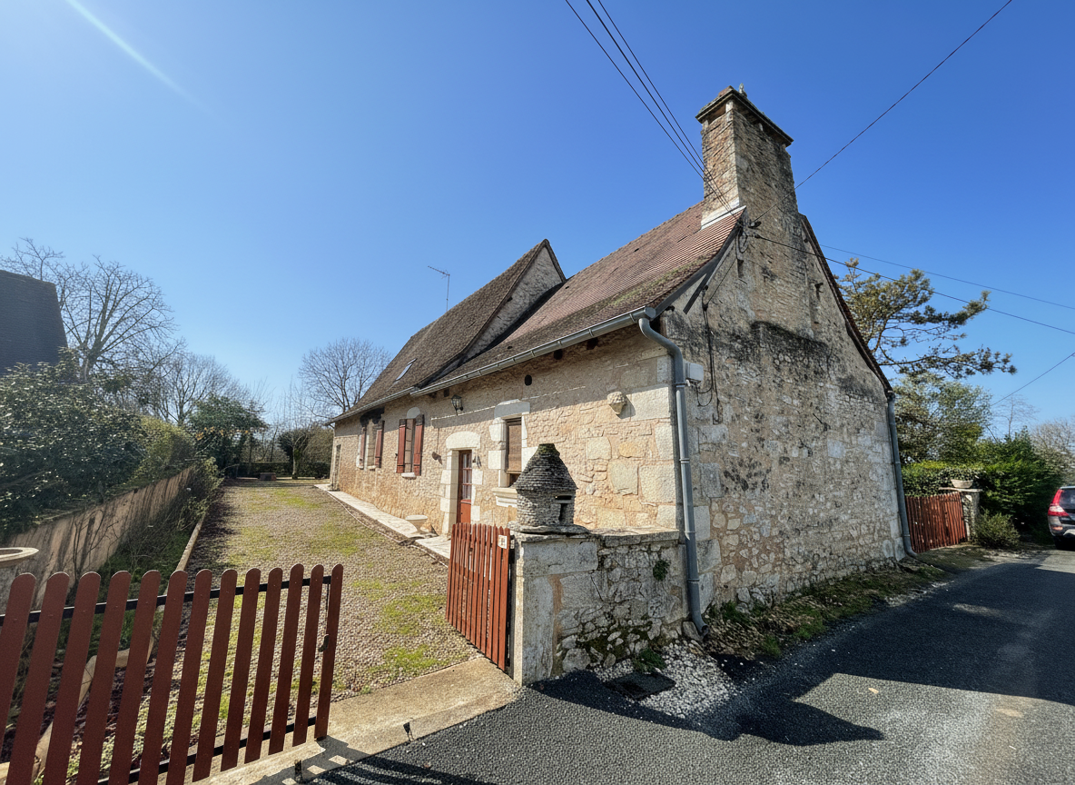 En Périgord Noir, à 5 mn de THENON et 15 minutes de Montignac, maison périgourdine de caractère en pierre dans un petit hameau typique et calme.