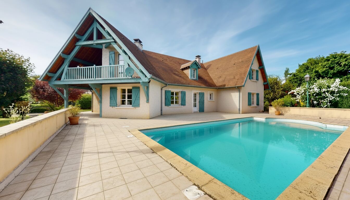 Périgord Noir – Élégante maison avec piscine et jardin arboré à Montignac-Lascaux.