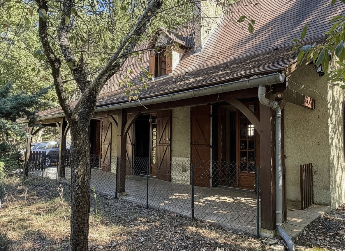 A quiet house situated 2 minutes from the centre of Montignac-Lascaux.