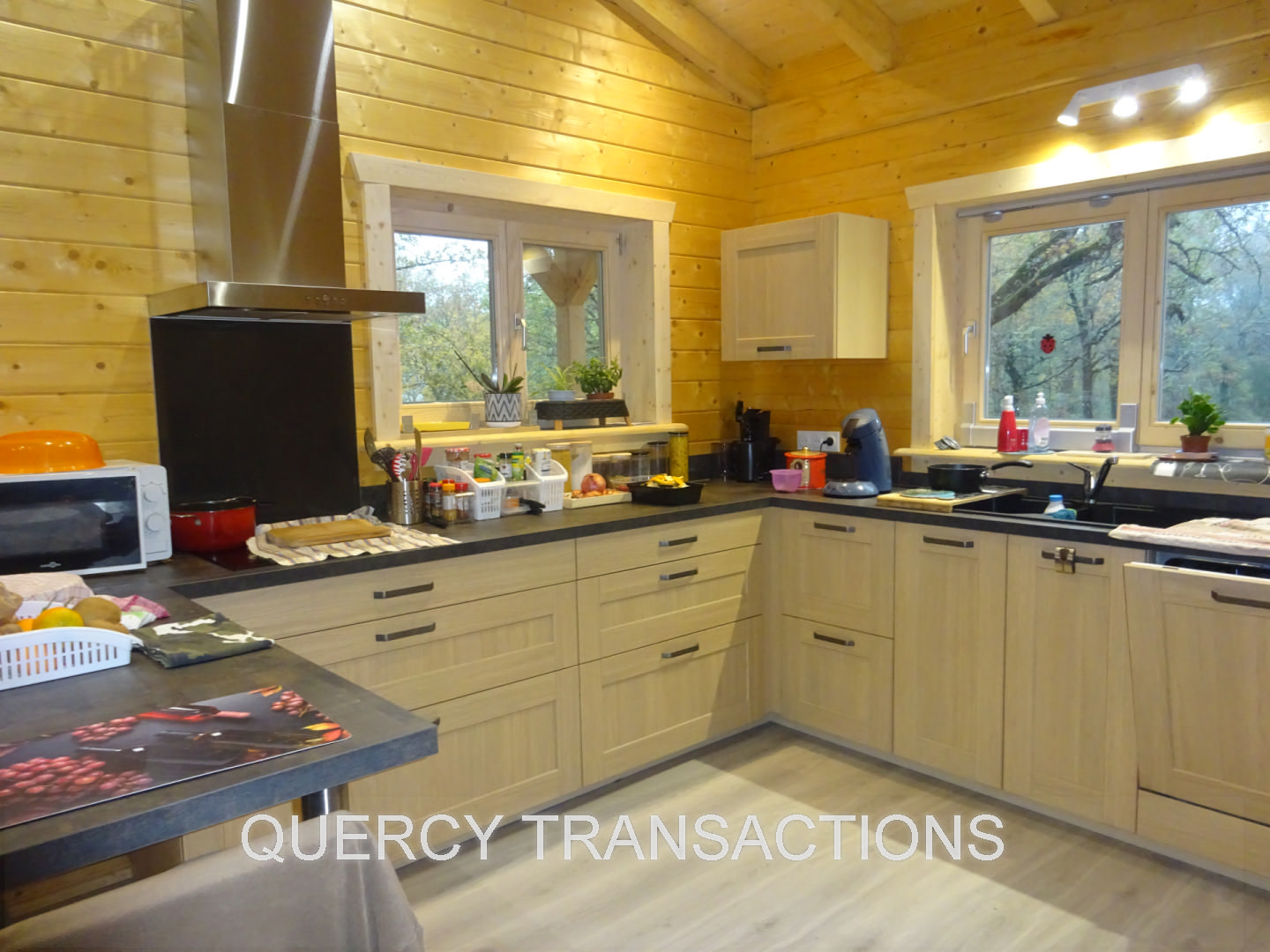 Cahors est, Maison bois plain-pied