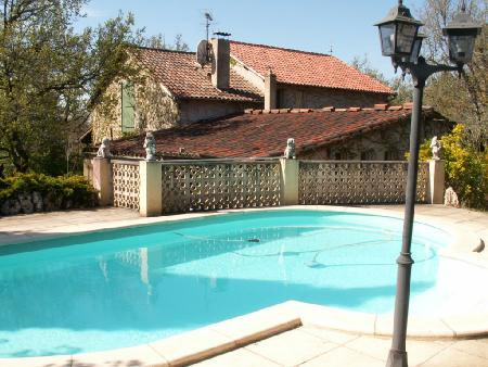 Cahors sur les hauteurs maison avec gîte