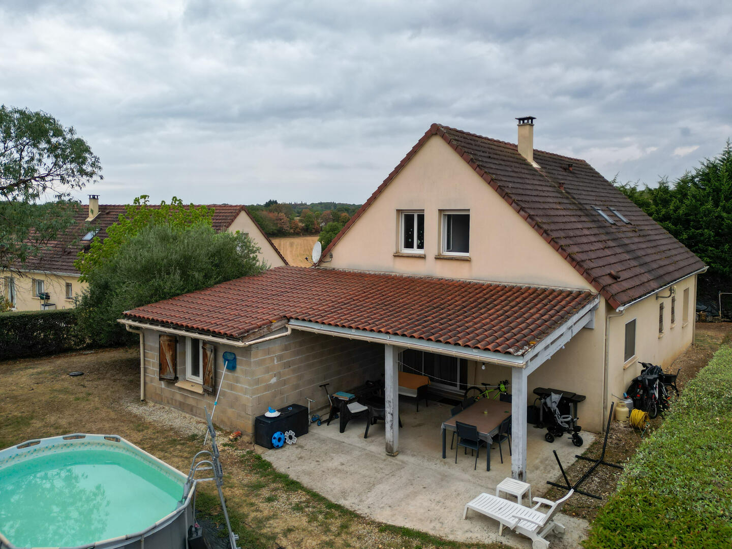 Secteur Martel, Grande maison contemporaine 5 chambres, jardin clos.
