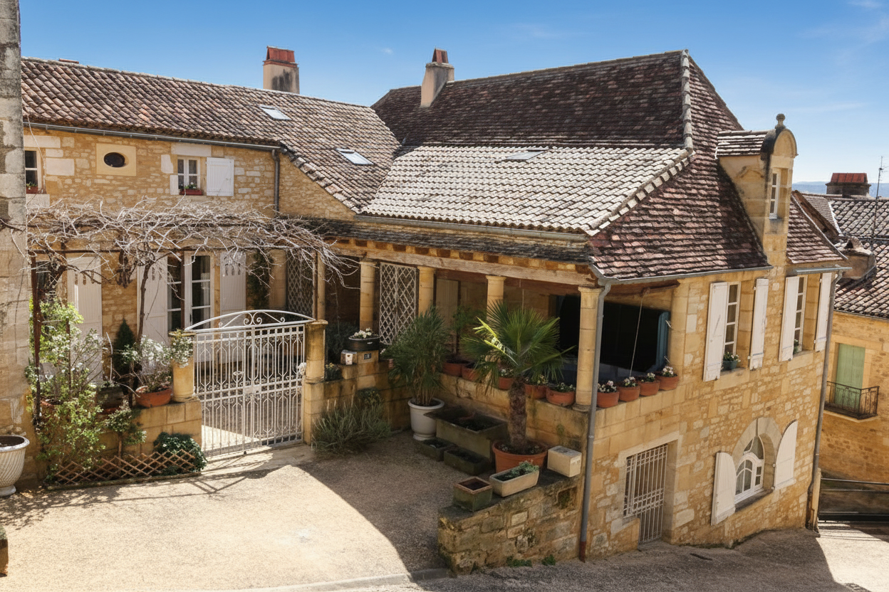 Historic residence in the heart of a Périgord Noir village