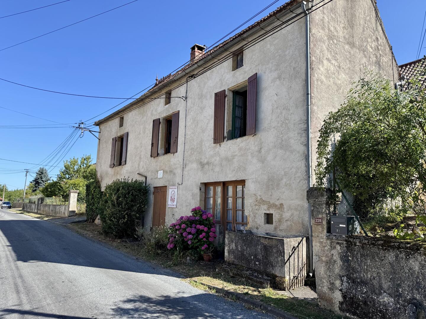 Maison de village à rénover entièrement