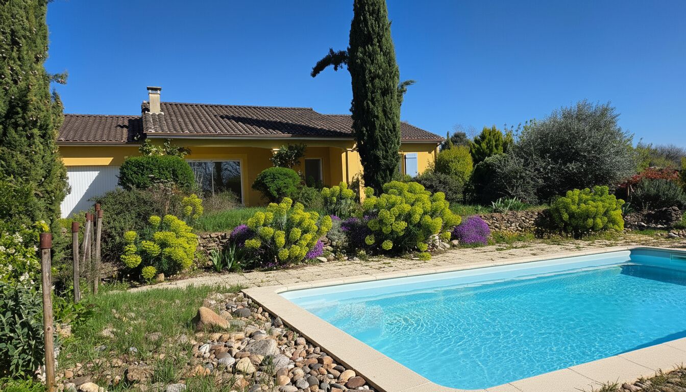 Maison de plain-pied située au calme