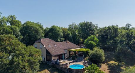 Secteur LABASTIDE - Au calme Agréable Contemporaine 4 chs sur 2500 m² avec vue et piscine hors sol
