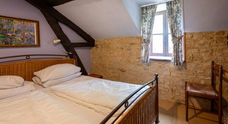 SECTEUR CATUS. Ancien Corps de ferme avec 2 gites et annexe sur 9070 m² arborés avec espace piscine