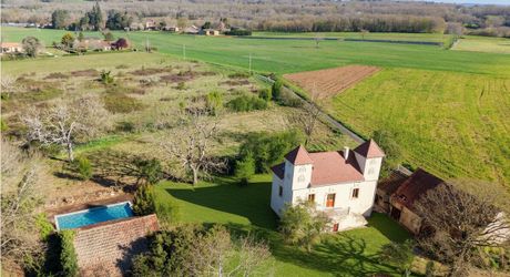 EXCLUSIVITE - Secteur Gourdon - Belle Demeure Quercynoise Contemporaine avec dépendances sur 1ha95 