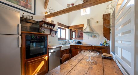 Secteur GOURDON - Ravissante Maison en pierre restaurée avec jardin arboré et piscine 