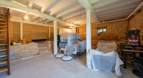 Secteur GOURDON - Ravissante Maison en pierre restaurée avec jardin arboré et piscine 