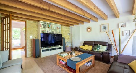 SECTEUR GOURDON - Au calme, Spacieuse Maison contemporaine avec piscine sur 1ha boisé