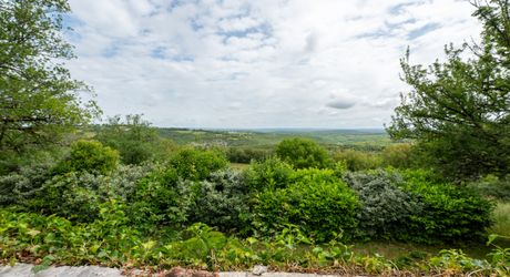SECTEUR GOURDON - Charme et authenticité pour cet Ensemble en pierre sur 2ha60 avec vue panoramique