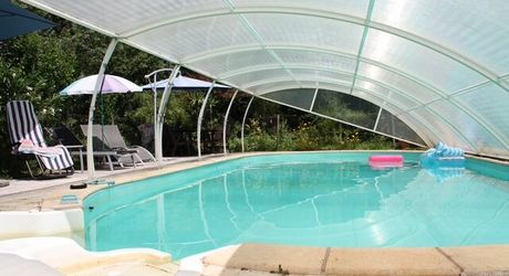 SECTEUR LACAPELLE-MARIVAL - Maison quercynoise de 205 m² avec piscine et terrain de 4.5 hectares
