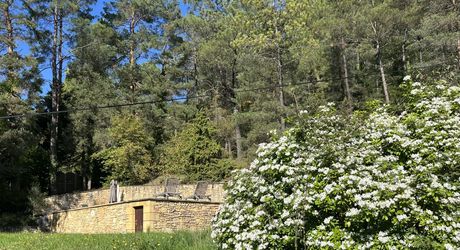 En Périgord Noir, à proximité d'un des plus beaux villages de la Vallée Vézère, très belle propriété de caractère avec piscine, située sur les hauteurs dans un environnement calme.