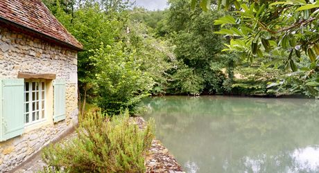 Superbe propriété sur plus d'un hectare de terrain avec maison, piscine, moulin et son bief. Situation préservée dans un environnement bucolique.