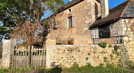 Magnificent stone farmhouse to renovate with its outbuildings at 25 minutes from Montignac-Lascaux!