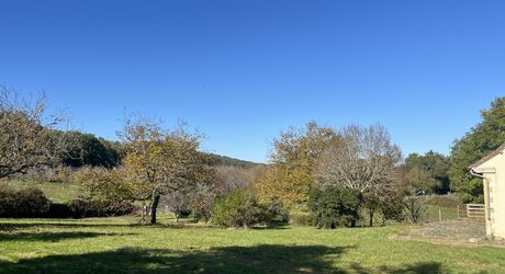 In Périgord Noir, near a small traditional village 5 minutes from MONTIGNAC, house in need of renovation with garage and over 4,000 m² of land.