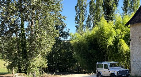 Belle propriété à rénover en Vallée Vézère, sur près de 4 hectares en nature de prairie et bois, avec plusieurs sources. Maison principale et dépendances. Très beau site.