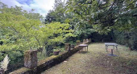 Superbe demeure en plein centre de Montignac-Lascaux sur plus d'1 hectare de terrain avec une source et accès à la vézère. La campagne à la ville.