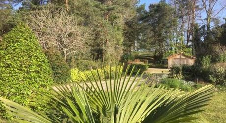 En Périgord Noir, Maison contemporaine avec piscine et superbe terrain arboré dans un environnement calme et tranquille. 