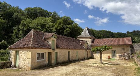 Domaine unique en Périgord Noir sur 67 hectares clos avec château et dépendances.