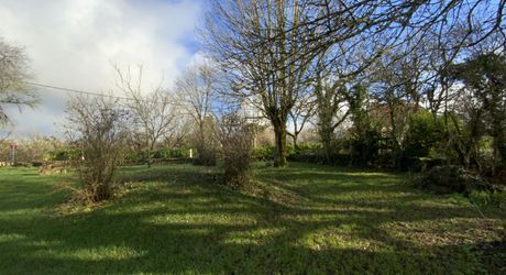 A vendre secteur Gramat, maison familiale en pierre avec terrasse couverte, terrain arboré et dépendances.