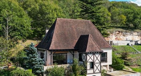 Souillac, Maison 4 chambres, piscine et vue.