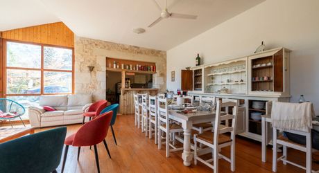 Stunning Renovated Estate with Guest House, Parkland and Pools in the Heart of the Lot Valley