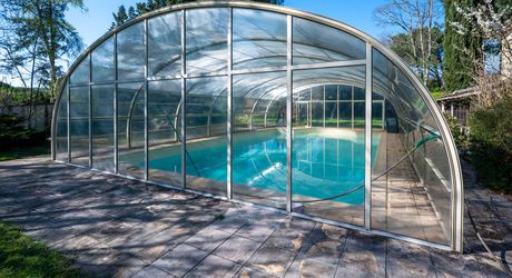 Stunning Renovated Estate with Guest House, Parkland and Pools in the Heart of the Lot Valley