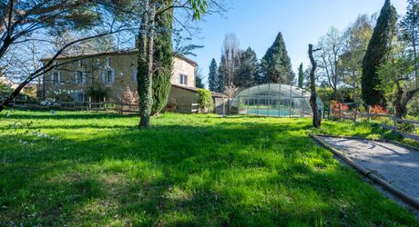 Stunning Renovated Estate with Guest House, Parkland and Pools in the Heart of the Lot Valley