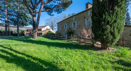 Stunning Renovated Estate with Guest House, Parkland and Pools in the Heart of the Lot Valley