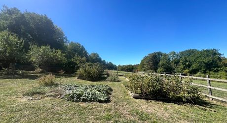 CHARMANT ENSEMBLE EN PIERRE. CADRE TRANQUILLE MAIS À SEULEMENT 2 MIN DES COMMODITÉS. MAISON PRINCIPALE, GRANDE MAISON D'AMIS, PISCINE, SUPERBE GRANGE SUR 3,3 HECTARES DE TERRAIN. PF90330