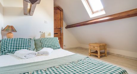 CHARMANT ENSEMBLE EN PIERRE. CADRE TRANQUILLE MAIS À SEULEMENT 2 MIN DES COMMODITÉS. MAISON PRINCIPALE, GRANDE MAISON D'AMIS, PISCINE, SUPERBE GRANGE SUR 3,3 HECTARES DE TERRAIN. PF90330