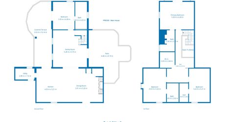 CHARMANT ENSEMBLE EN PIERRE. CADRE TRANQUILLE MAIS À SEULEMENT 2 MIN DES COMMODITÉS. MAISON PRINCIPALE, GRANDE MAISON D'AMIS, PISCINE, SUPERBE GRANGE SUR 3,3 HECTARES DE TERRAIN. PF90330