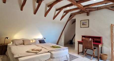 SUPERBLY LOCATED, AN 18TH CENTURY BEAUTIFUL DOMAIN OF 200SQM MAIN HOUSE, FARM HOUSE TO BE RESTORED, 2 LARGE BARNS, SWIMMING POOL, ON 28 GLORIOUS ARCES.  DEP0243