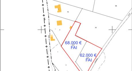 Terrain constructible à vendre à Trélissac, 4.292m², dont environ 4000 m2 de constructible