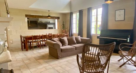 Maison Girondine en pierre 220 m² - 5 Chambres - Jardin 900 m² - Dépendance 150 m² - 20 min de Bordeaux de gare à gare.