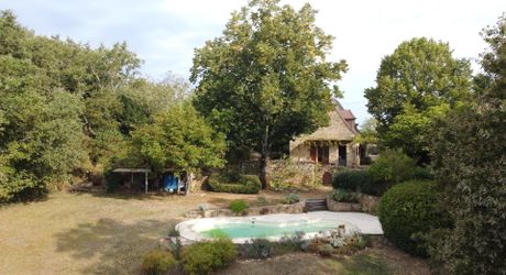 Les Eyzies - Maison périgourdine de 5 chambres et piscine avec vue sur la Vallée