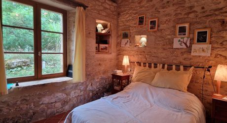 Les Eyzies - Maison périgourdine de 5 chambres et piscine avec vue sur la Vallée