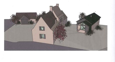 Sarlat - Maison périgourdine à finir de rénover et dépendances