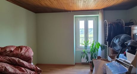 Sur les hauteurs en Périgord Noir, située au calme d'une impasse mais non isolée, maison avec petit gîte attenant. Terrain aménagé pour chevaux d'environ 2 hectares de bois et prés, attenants et non attenants.
