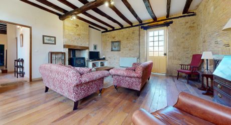 Propriété avec piscine,et parc de plus d'un hectare.