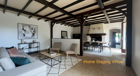 Propriété de trois chambres avec piscine