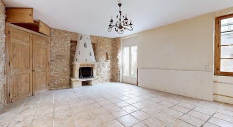 Old stone village house