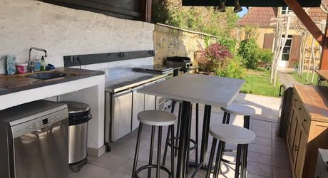 Élégante longère avec piscine