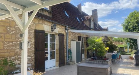Élégante longère avec piscine