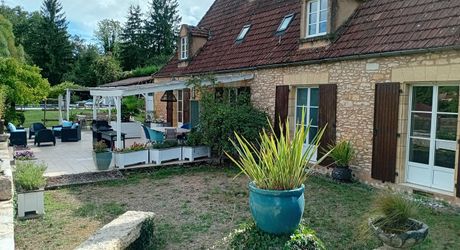 Élégante longère avec piscine