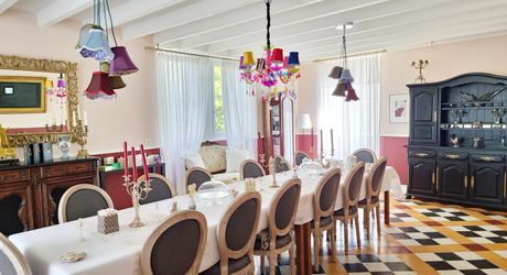Élégant manoir XIXe avec grand jardin, proche des commerces – Périgord Pourpre
